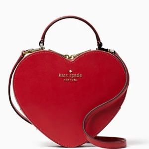 Kate Spade NWT New York Crossbody Red Love Shack Heart Purse Valentine